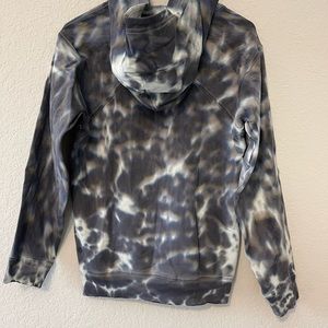 Lululemon All Yours Hoodie Sweatshirt Tie Dye Fleece Marmoleado Women's Size 8